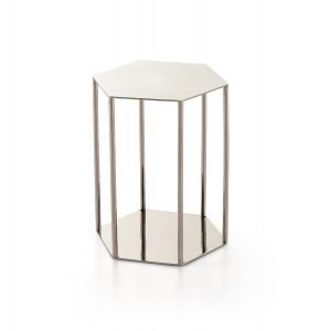 stainless steel side table