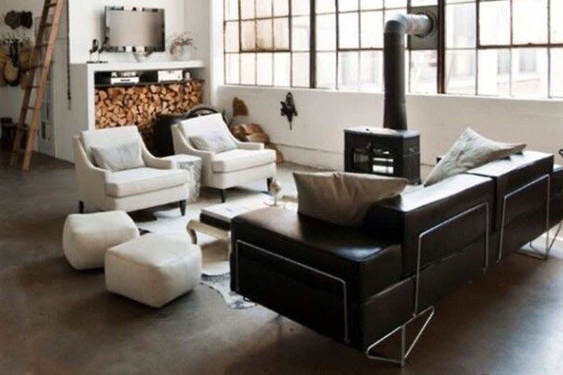 Decorate your home in a loft style