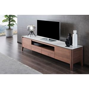 walnut TV unit