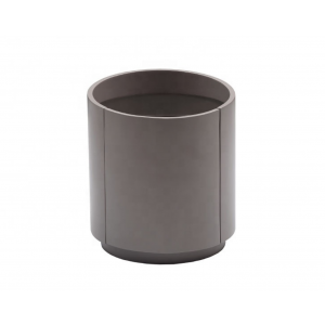 circular bedside table with storage