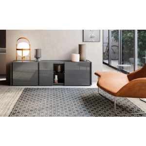 grey TV unit