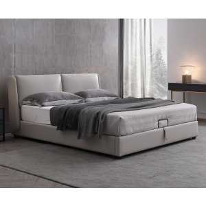 hong kong leather bed frame